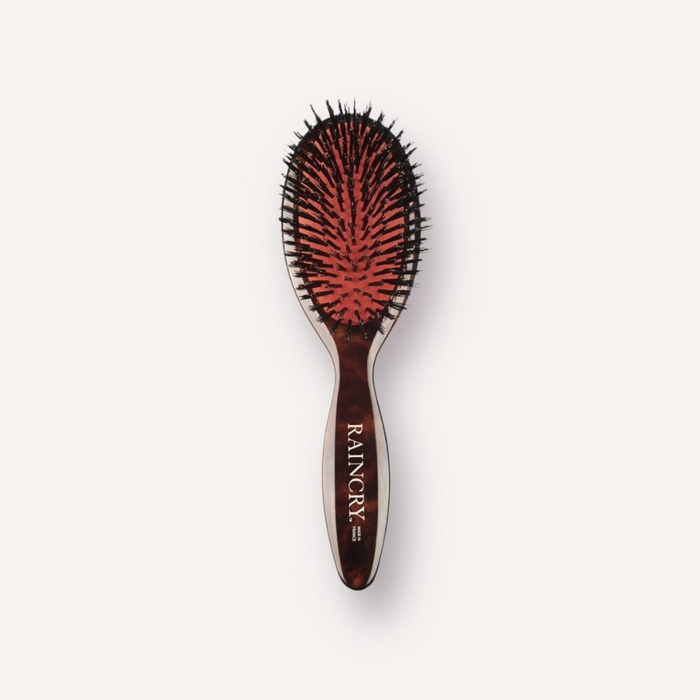 Raincry Condition Bristle Paddle Brush - Travel Size